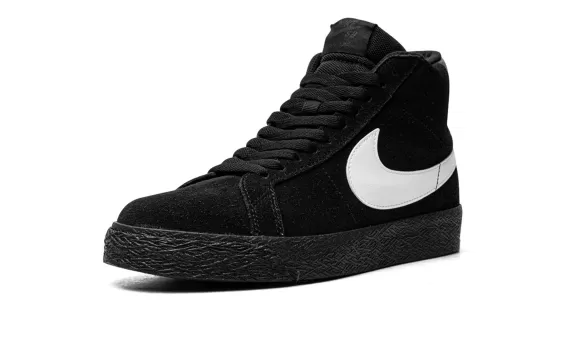Zoom Blazer Mid SB - Black / White