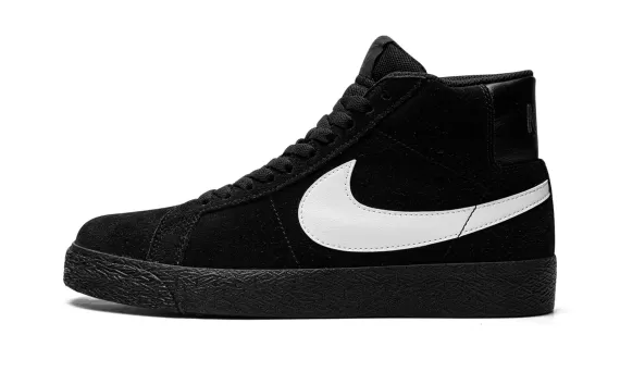Zoom Blazer Mid SB - Black / White
