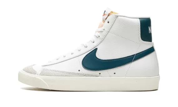 Blazer Mid '77 Vintage - White/Dark Teal Green-Sail