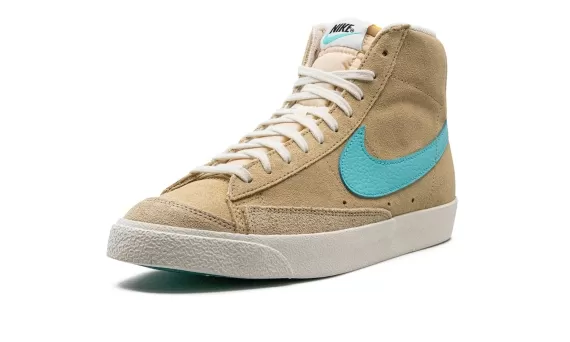 Blazer Mid ‘77 - Tan/Aqua