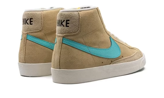 Blazer Mid ‘77 - Tan/Aqua