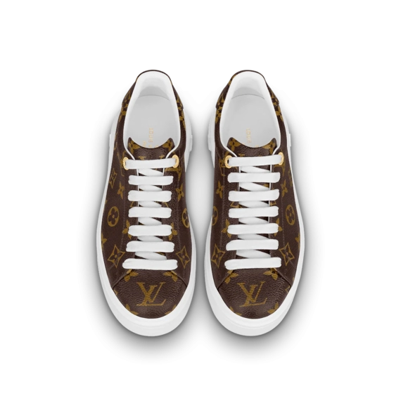 Louis Vuitton Time Out Sneaker Cacao Brown