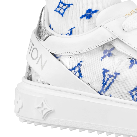 Louis Vuitton Time Out Sneaker Silver