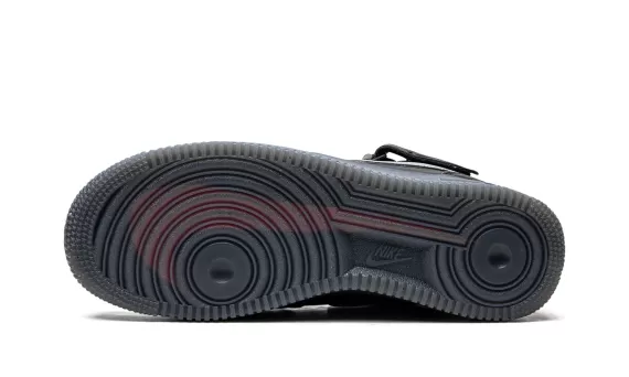 Air Force 1 Mid - Black/Metallic Silver