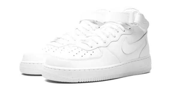 Air Force 1 Mid '07 - Triple White