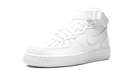 Air Force 1 Mid '07 - Triple White