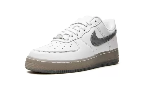Air Force 1 Low - White/Metallic Silver