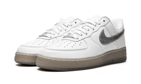 Air Force 1 Low - White/Metallic Silver