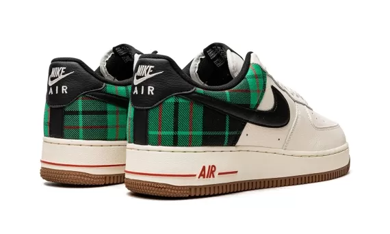 Air Force 1 Low - Plaid Pale Ivory Stadium Green