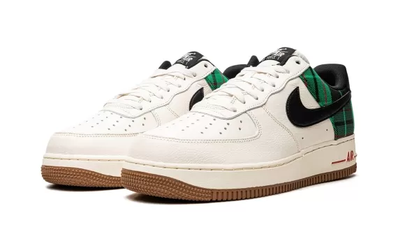 Air Force 1 Low - Plaid Pale Ivory Stadium Green