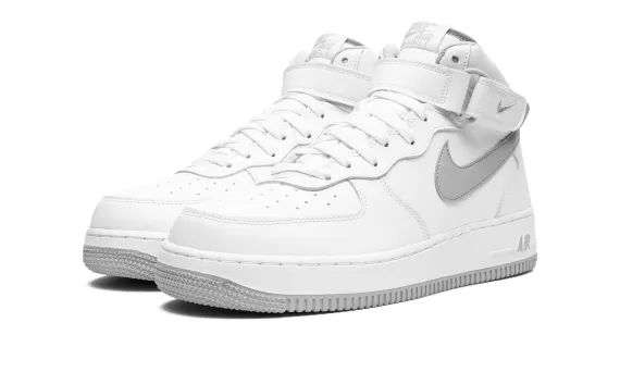 Air Force 1 Mid - White/Grey