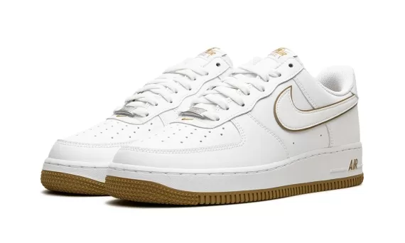 Air Force 1 Low - White/Bronzine