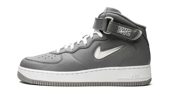 Air Force 1 Mid QS Jewel NYC - Cool Grey