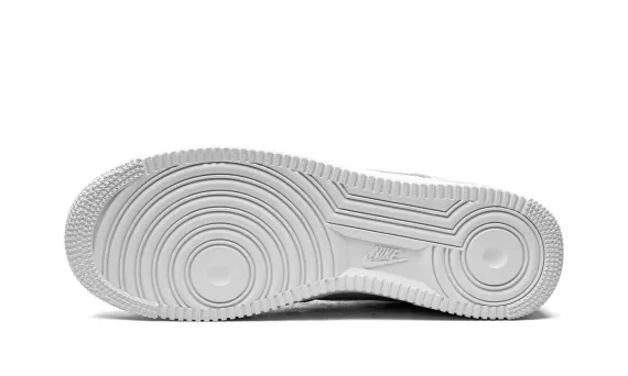 Air Force 1 '07 Low Pebbled Leather - Pure Platinum