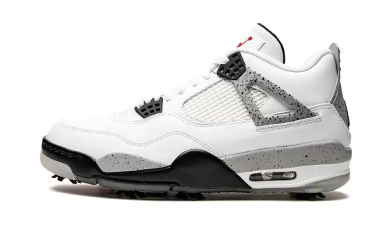 Air Jordan 4 Golf - White Cement