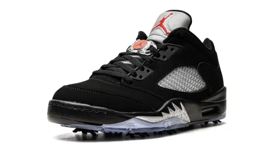 Jordan 5 Retro Low Golf - Black Metallic