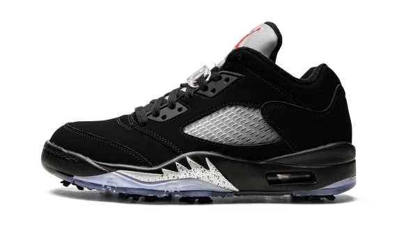 Jordan 5 Retro Low Golf - Black Metallic