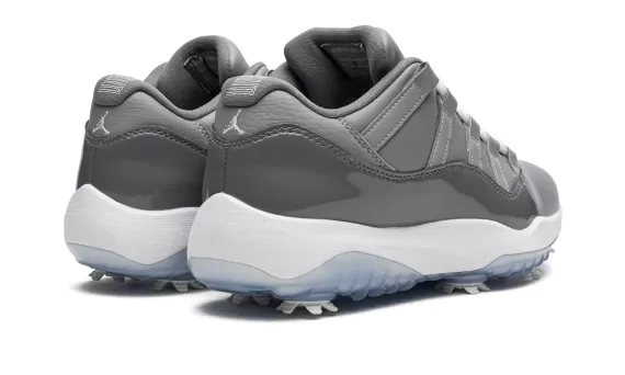 Jordan 11 Low Golf - Cool Grey