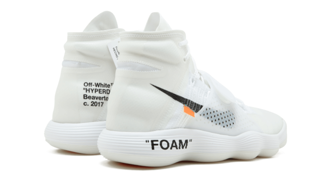 Nike x Off White Air Hyperdunk Flyknit - WHITE