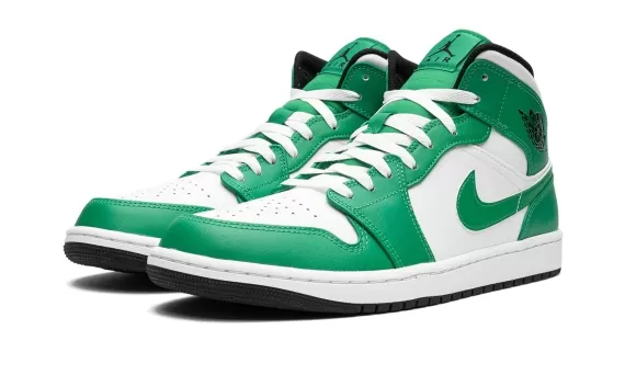 Air Jordan 1 Mid - Lucky Green