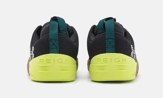 Tribase Reign 6 - Black/Green Neon