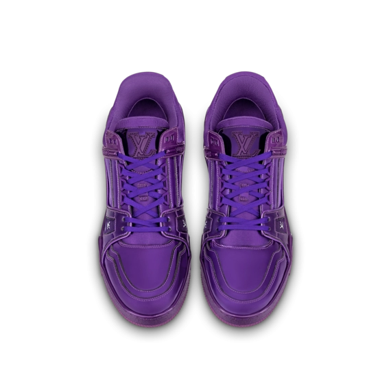 LV Trainer Sneaker Purple