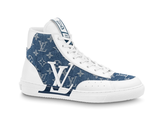 Louis Vuitton Charlie Sneaker Boot Blue