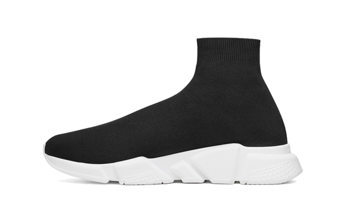 BALENCIAGA SPEED RUNNER MID BLACK/WHITE