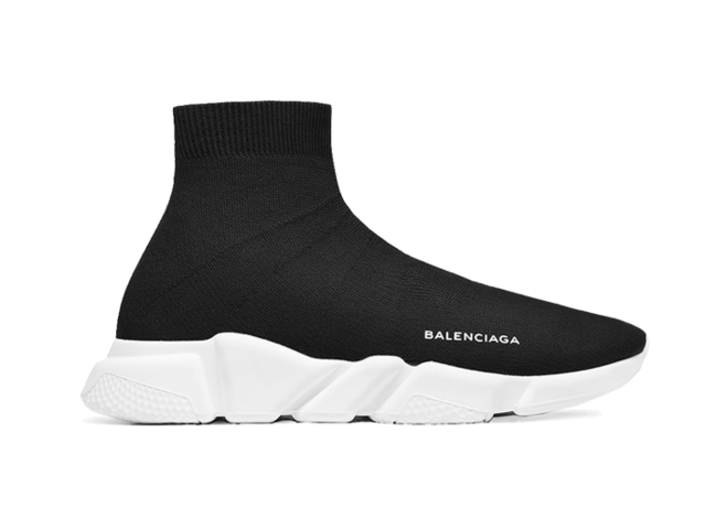 BALENCIAGA SPEED RUNNER MID BLACK/WHITE